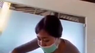 Asian Massage Parlor Videos — Guy nuts &pisses off Asian wax woman.